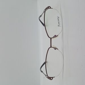NWT UNISEX TUSCANY EYEGLASS FRAMES 574 BROWN
